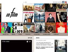 Tablet Screenshot of infilm.cz